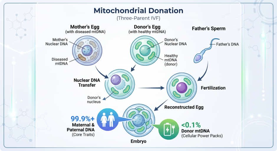 Born with DNA from Three People