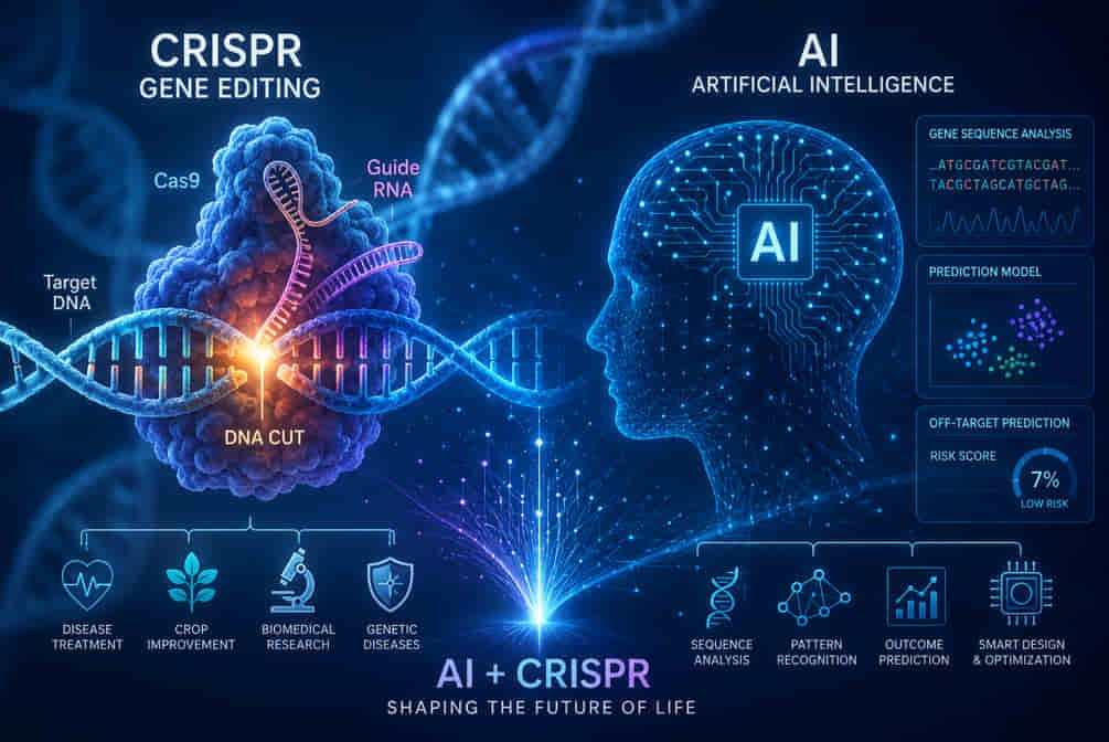 Ai and crispr together are rewriting the future of precision gene editing