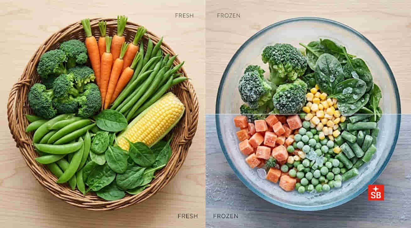 Frozen or fresh vegetables, which truly wins the nutrition battle