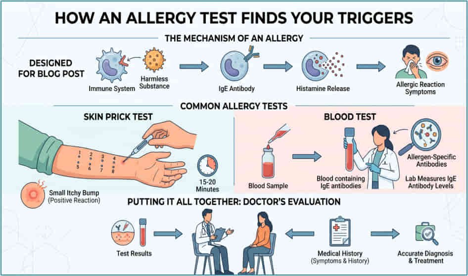 How allergy tests reveal the hidden trigger behind your sneezes, rashes, and itchy eyes