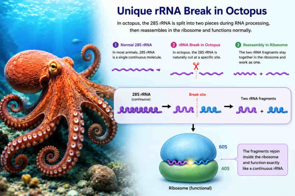 Octopus Ribosomes Rewrite an Evolutionary Rulebook