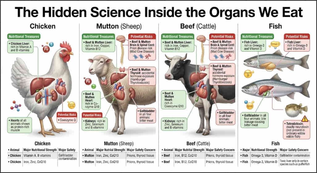 Chemistry of Cooking- The Symphony of the Anatomy: A Dramatic Journey Through the Forbidden and the Sacred Flesh