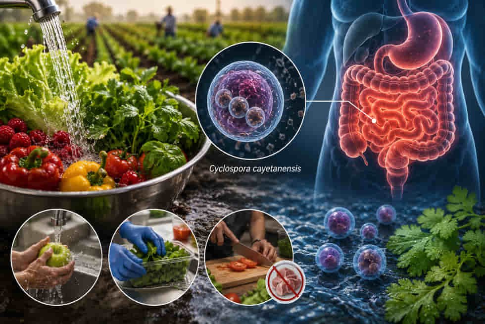 When Fresh Produce Bites Back: The Science of Cyclospora