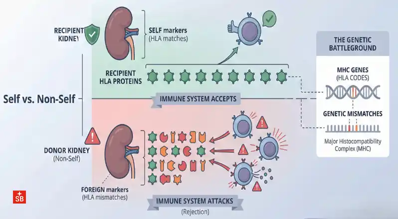 The hidden genetic handshake deciding every organ transplant's remarkable future
