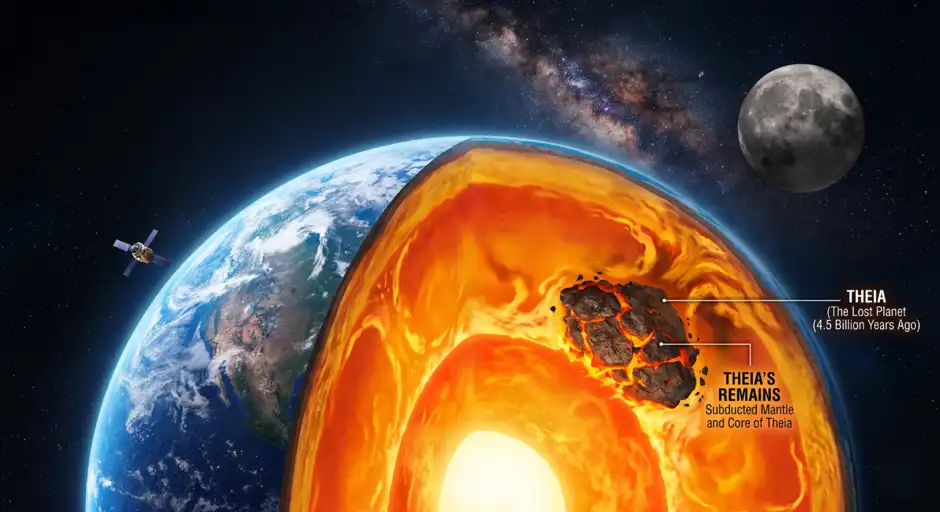A Lost Planet May Be Hiding Deep Inside Earth