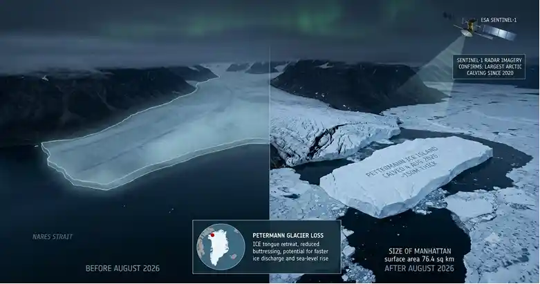 A chunk of greenland the size of manhattan just broke off