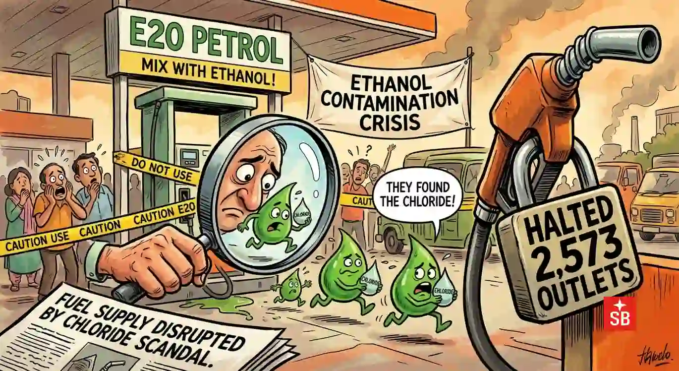 Amid possible E20 fuel contamination scare? India halts petrol sales at 2,573 outlets