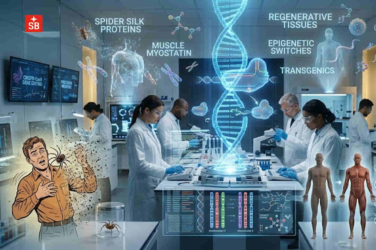 Designer DNA could replace superhero myths with tomorrow’s engineered human abilities