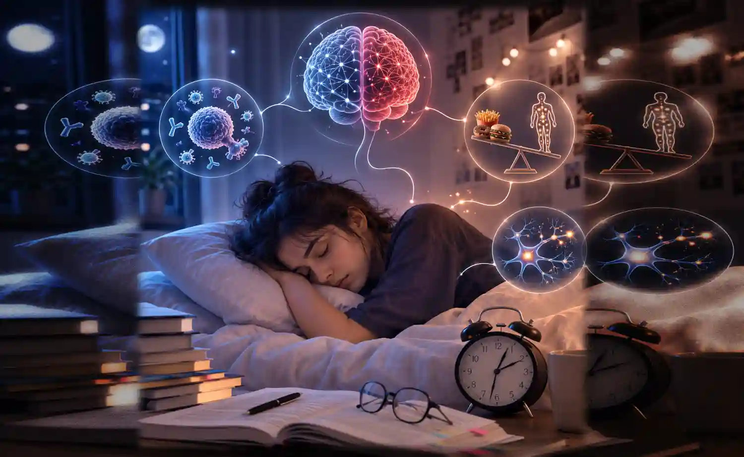 The biology of sleep loss: How sleep deprivation disrupts immunity, metabolism and memory