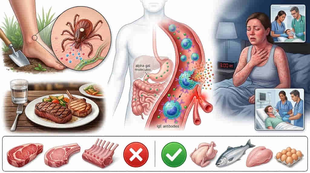 Tiny tick bites can secretly turn your favourite steak into danger
