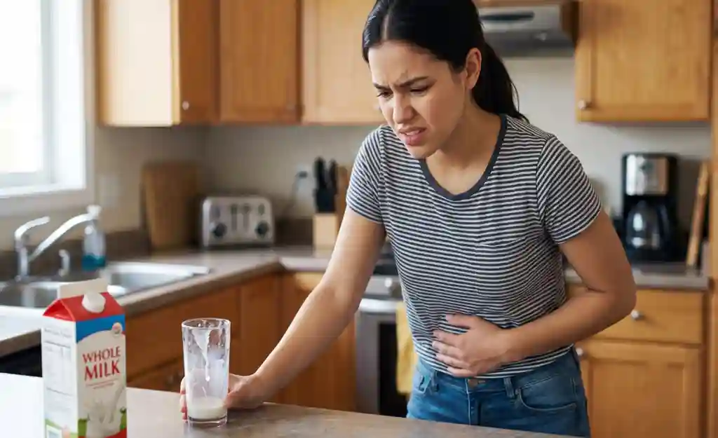 Why milk becomes difficult to digest for some adults over time