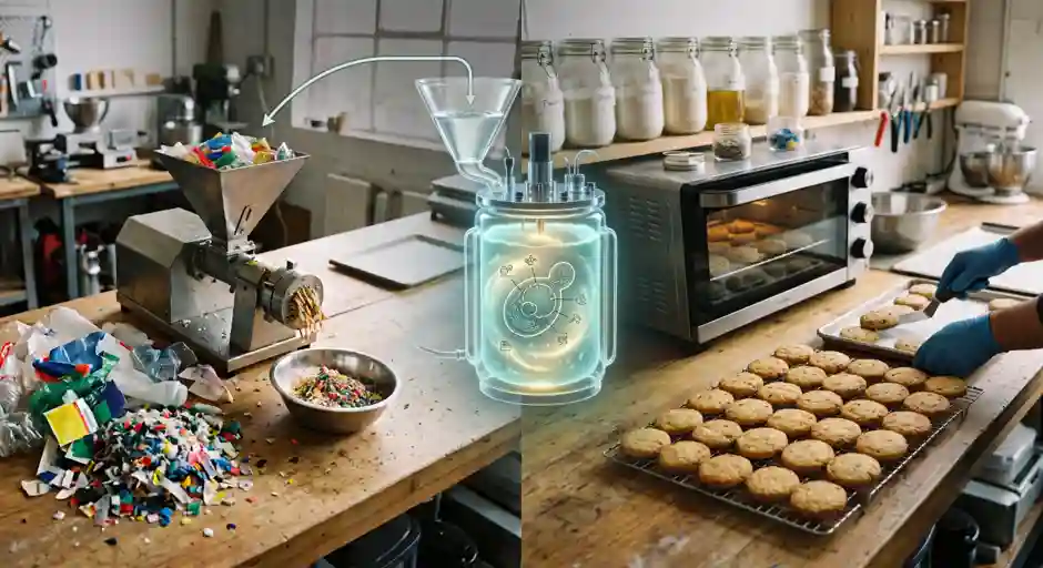 Would you eat a cookie made from a plastic bottle