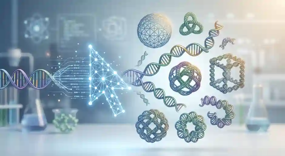 AI-designed DNA nanostructures