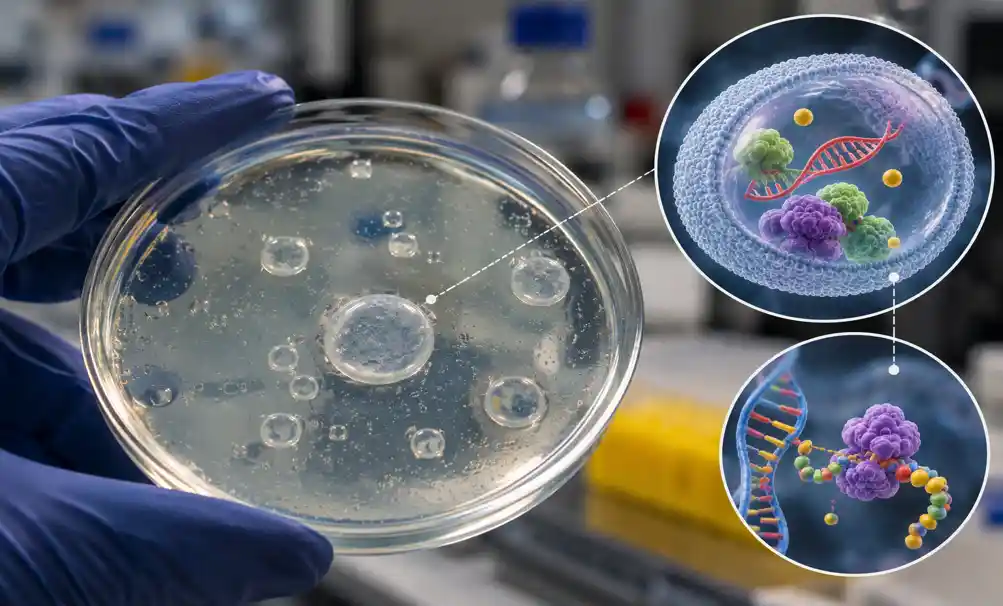 Every living cell follows a remarkably consistent molecular language. DNA stores information in four chemical letters, and the genetic code translates groups of three DNA bases into amino acids the building blocks of proteins. But what if scientists could redesign that language? Researchers are now working toward a remarkable goal: constructing synthetic cells whose genetic instructions are designed by humans rather than inherited from nature. Rewriting life's molecular language The standard genetic code contains 64 possible three-letter codons that specify 20 canonical amino acids, along with signals that tell the cell when to stop making a protein. Scientists have already shown that this code is not completely fixed. By engineering tRNAs, aminoacyl-tRNA synthetases and ribosomes, researchers can reassign codons and introduce non-standard amino acids into proteins. This gives cells the ability to manufacture molecules that ordinary biology cannot easily produce. In August 2026, researchers reported an automated system capable of testing alternative genetic codes in cell-free translation systems. They demonstrated compressed codes supporting 34 amino acids and 34 codons, including the incorporation of non-standard amino acids and reassignment of multiple codons. But an artificial code is only one part of a cell Changing the genetic code does not automatically create life. A living cell needs much more than DNA. It must copy its genetic information, manufacture proteins, maintain a membrane, obtain and use energy, regulate internal chemistry and reproduce. This is why synthetic biology researchers are attempting to build these functions separately and then integrate them. A 2026 Nature Communications study demonstrated an important step: researchers created lipid vesicles containing a synthetic DNA program capable of transcription and translation, DNA self-replication and membrane synthesis. The system encoded six proteins and produced distinct cellular phenotypes. It is not yet a fully autonomous artificial organism, but it demonstrates that several fundamental cellular processes can operate together inside a synthetic compartment. So, can we build a completely artificial cell? Not yet. Scientists can now reproduce individual functions of life and integrate increasingly complex combinations of them. But creating a truly autonomous cell that can continuously obtain energy, maintain itself, reproduce and evolve using an entirely artificial genetic system remains an enormous challenge. One reason is that biology is not simply a collection of independent parts. Cellular systems are deeply interconnected, and changing one component can affect dozens of others. A 2026 Nature Biotechnology framework for synthetic-cell research describes precisely this integration problem as one of the field's major remaining bottlenecks. Why build one? A synthetic cell with an artificial genetic code could become more than a scientific curiosity. It could help researchers understand what makes something alive, create proteins with entirely new chemical properties, manufacture medicines and materials, and explore alternative forms of biological information processing. Perhaps the most profound possibility is that scientists may eventually be able to construct a biological system whose molecular language is different from the one life inherited from its ancient ancestors. We are not there yet. But for the first time, researchers are beginning to manipulate both the language of life and the cellular machinery that reads it.
