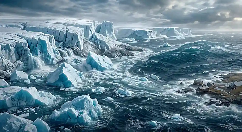 Earth lost 12 trillion tons of ice in 47 years