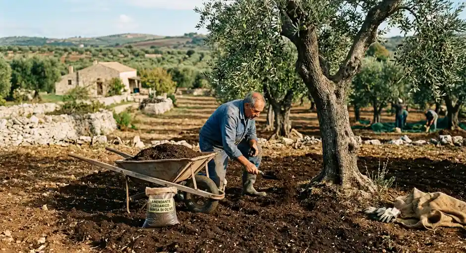 Italy’s olive waste may have a second life in the soil