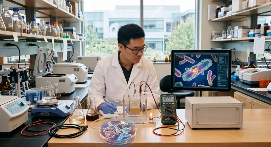 Scientists found an enzyme that makes electricity from air