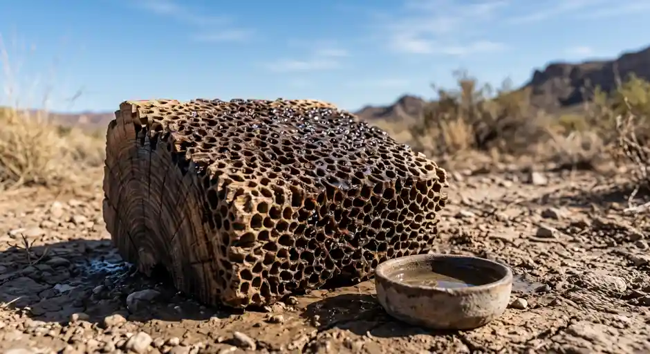 This wooden sponge can harvest water from air at just 15% humidity