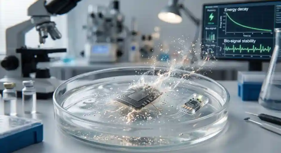 What if a battery could power a medical device and then disappear