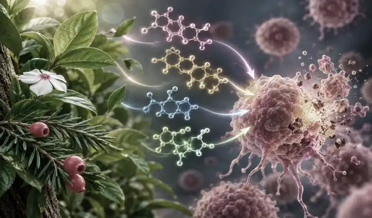 Why do plants produce chemicals that can kill cancer cells