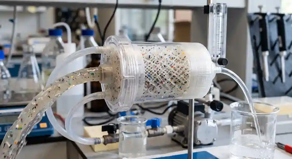 A 3D-printed filter can remove up to 90% of microplastics from water