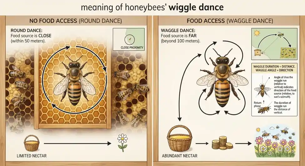 Honeybees adjust their waggle dance based on information reliability
