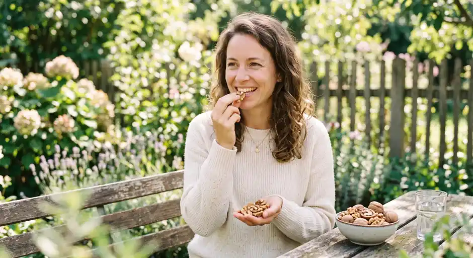 Scientists found a serotonin-related clue behind walnuts and better mood