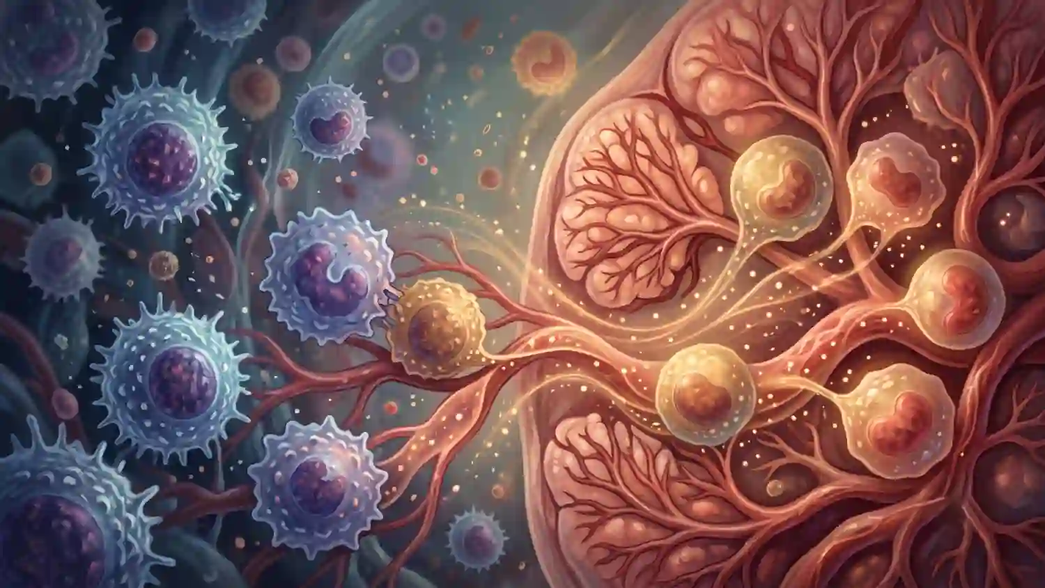 When immune cells stop fighting and start helping the placenta